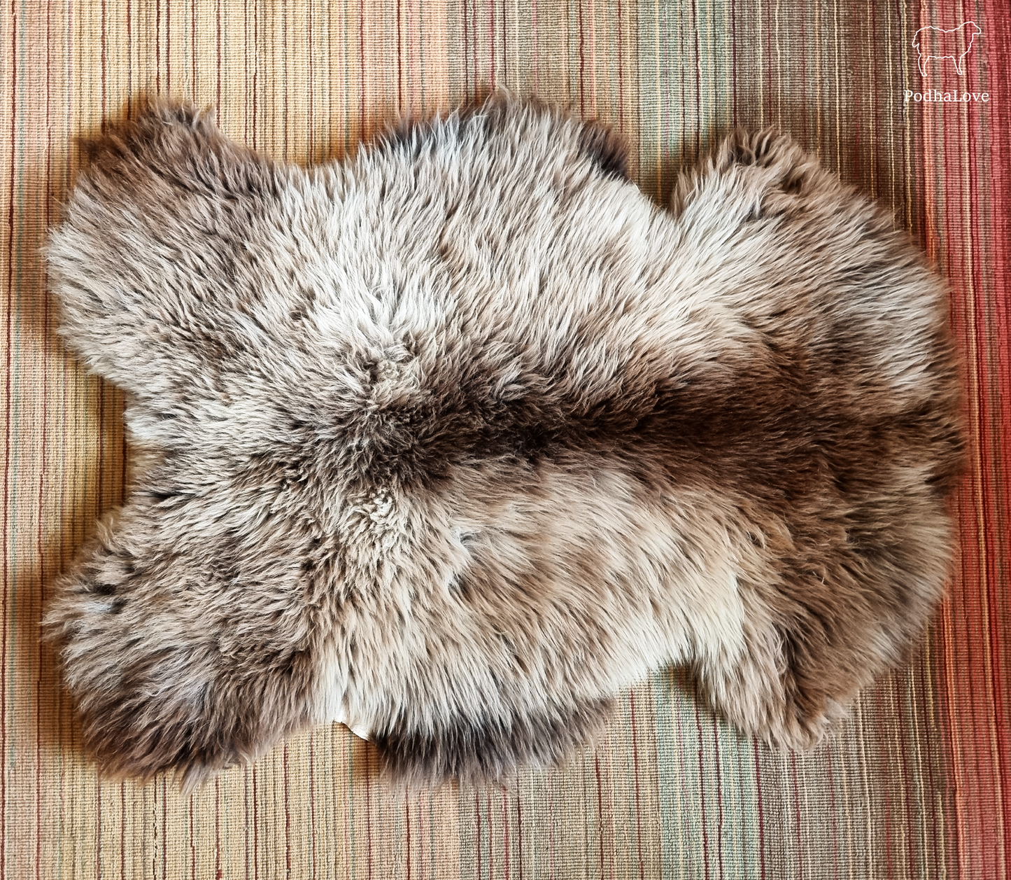 Sheepskin Premium Sheepskin Rug Natural Round Large XXL