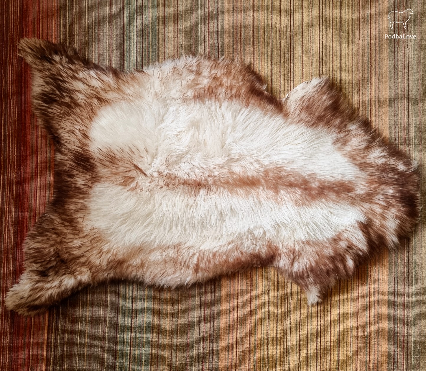 Sheepskin Premium Sheepskin Rug Natural Round Large XXL