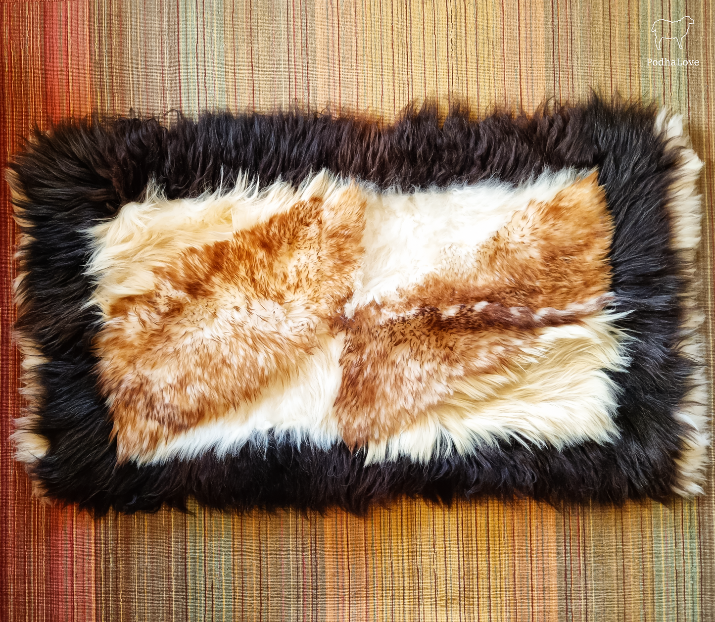 Sheepskin Premium Sheepskin Rug Natural Round Large XXL