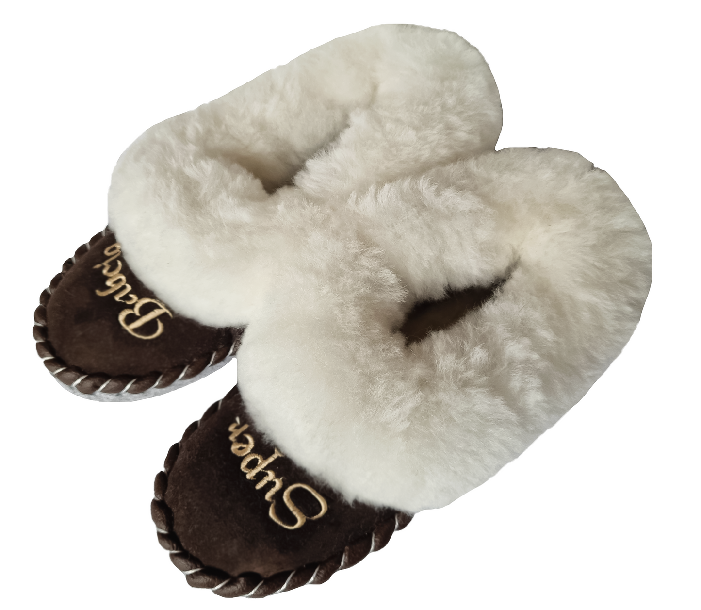 Highlander Home Slippers Warm Woolen Warm Winter Leather Slippers