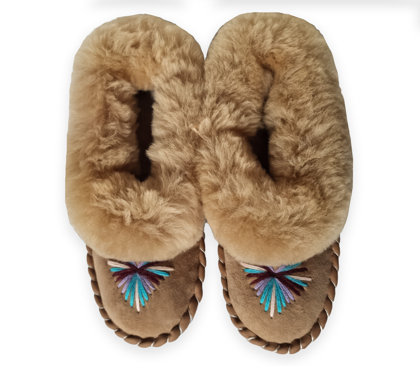 Highlander Home Slippers Warm Woolen Warm Winter Leather Slippers
