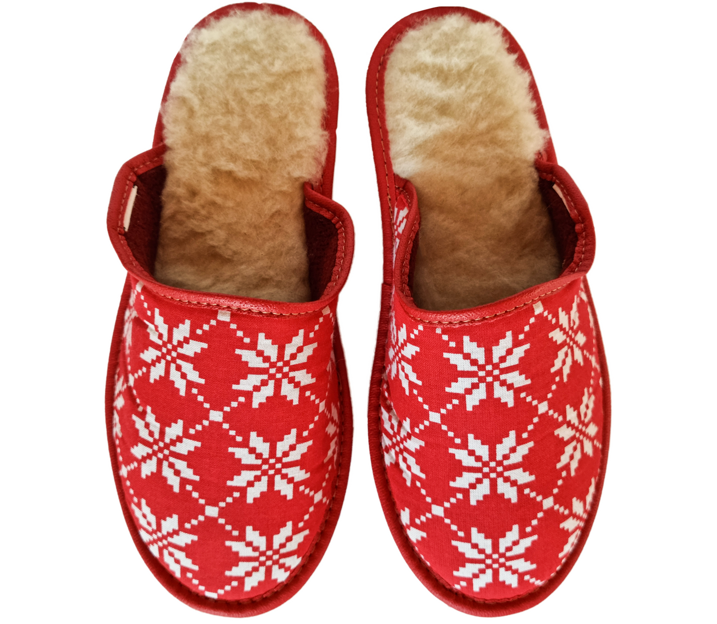 Podhalove Women's Slippers, Highlander Leather Flip-Flops, Ciapy Laczki
