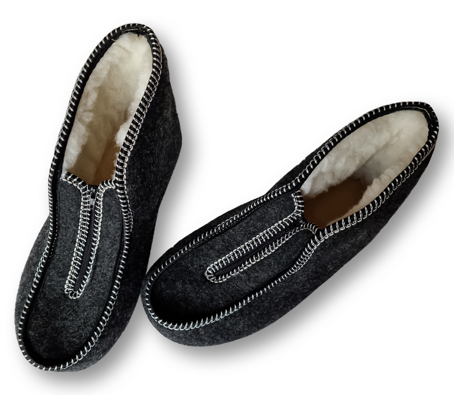 Highlander Home Slippers Warm Woolen Warm Winter Leather Slippers