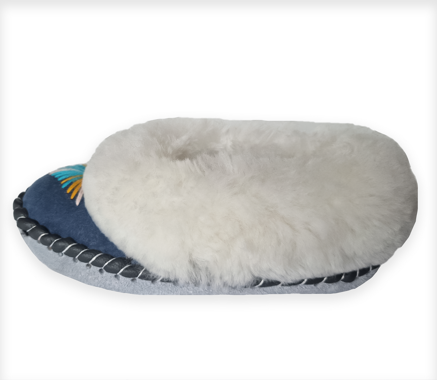 Highlander Home Slippers Warm Woolen Warm Winter Leather Slippers
