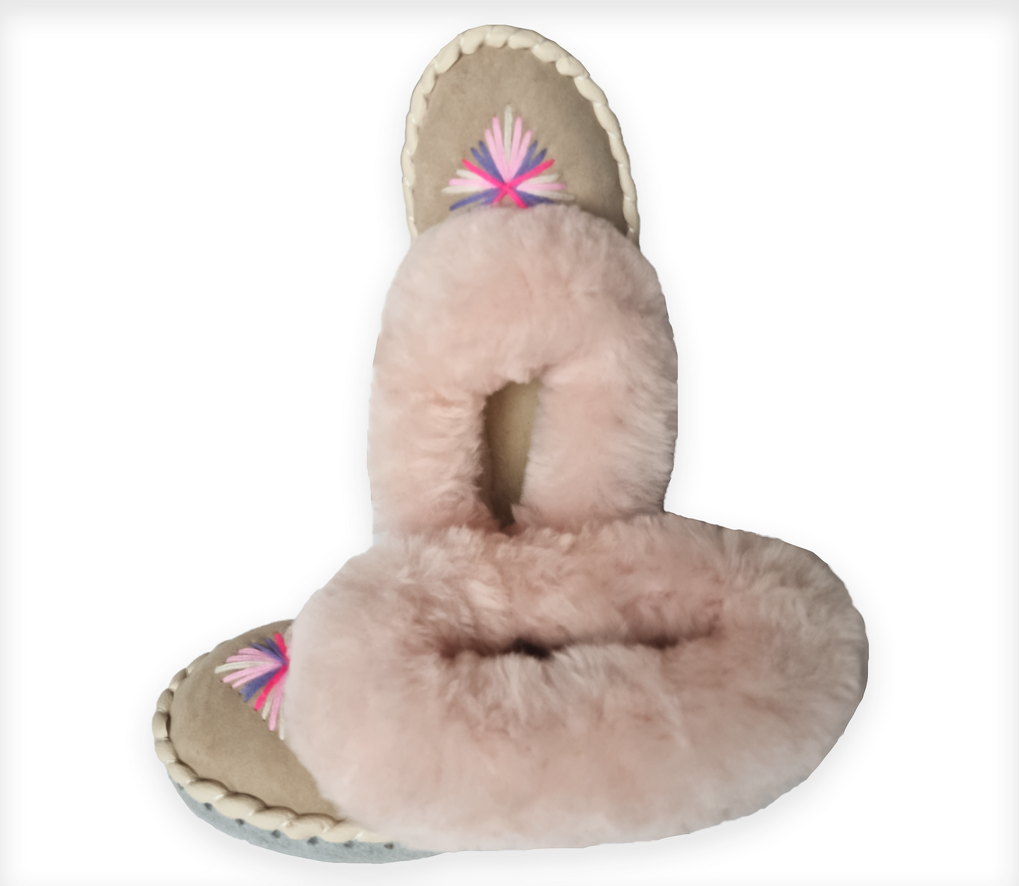 Highlander Home Slippers Warm Woolen Warm Winter Leather Slippers
