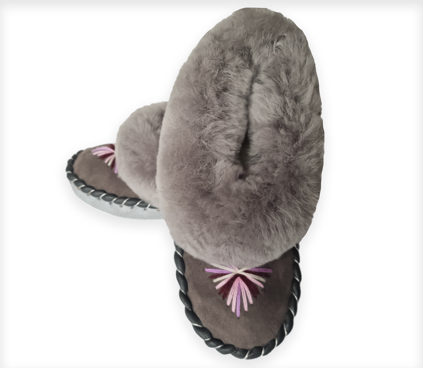 Highlander Home Slippers Warm Woolen Warm Winter Leather Slippers