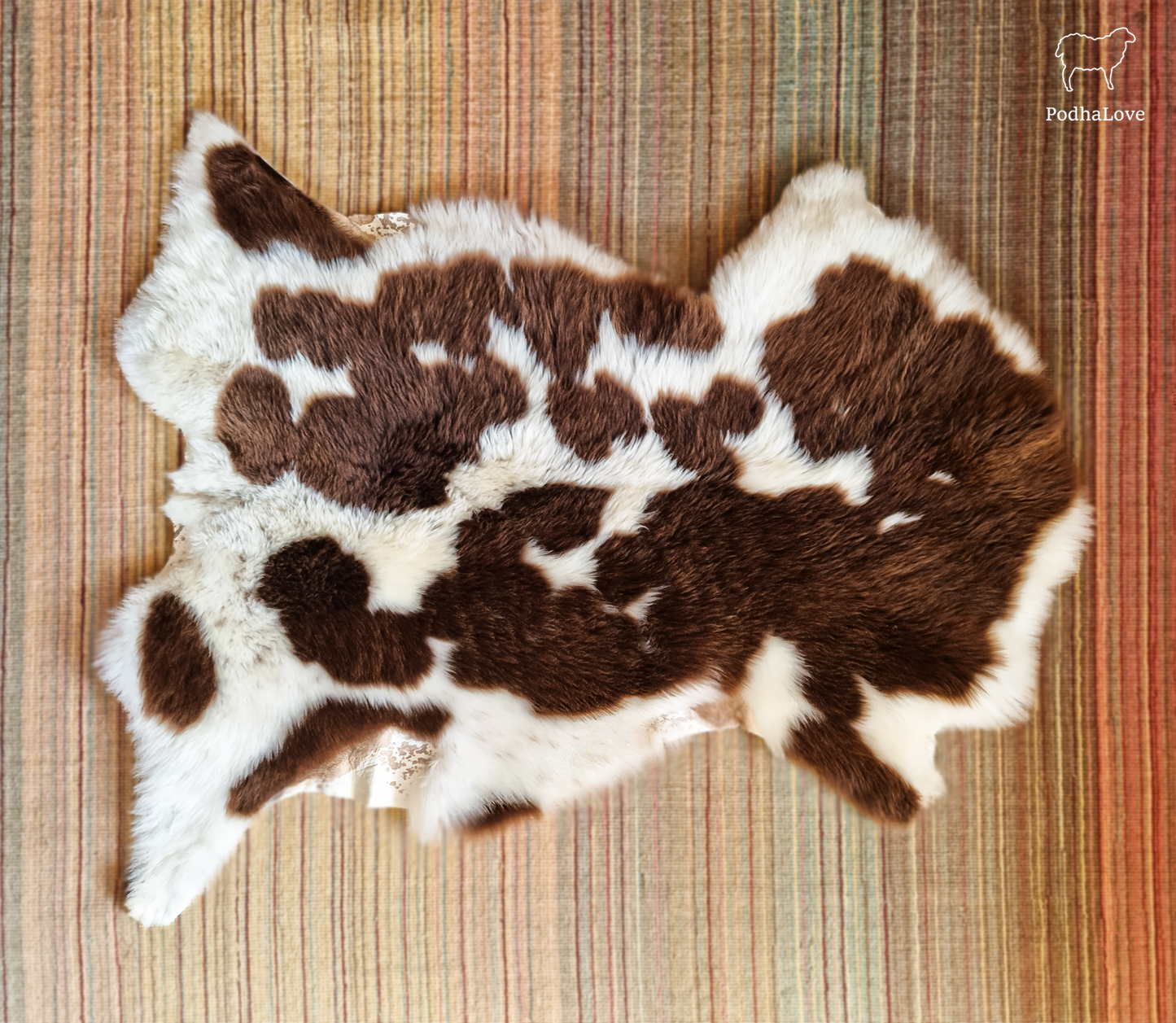 Sheepskin Premium Sheepskin Rug Natural Round Large XXL