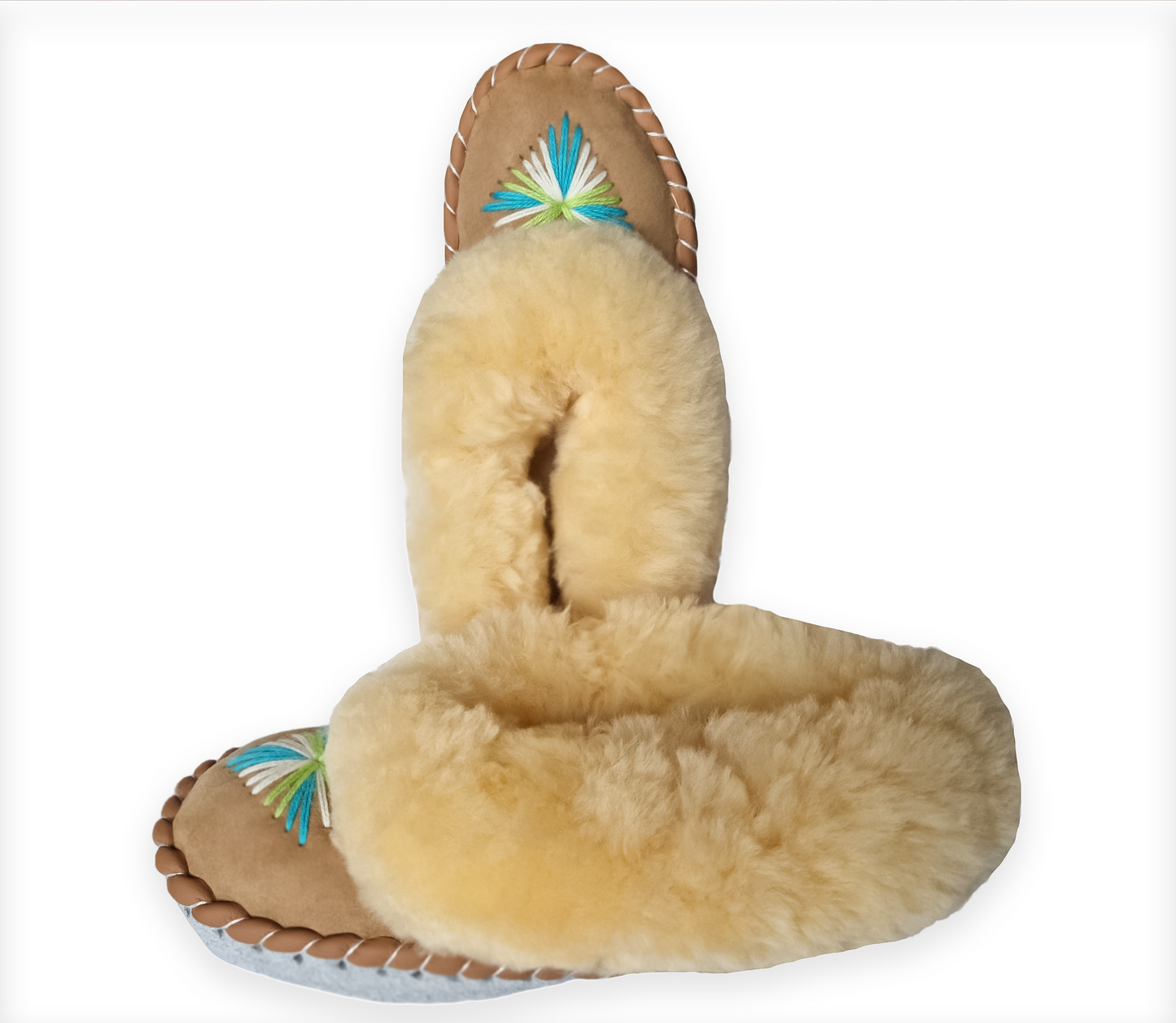 Highlander Home Slippers Warm Woolen Warm Winter Leather Slippers