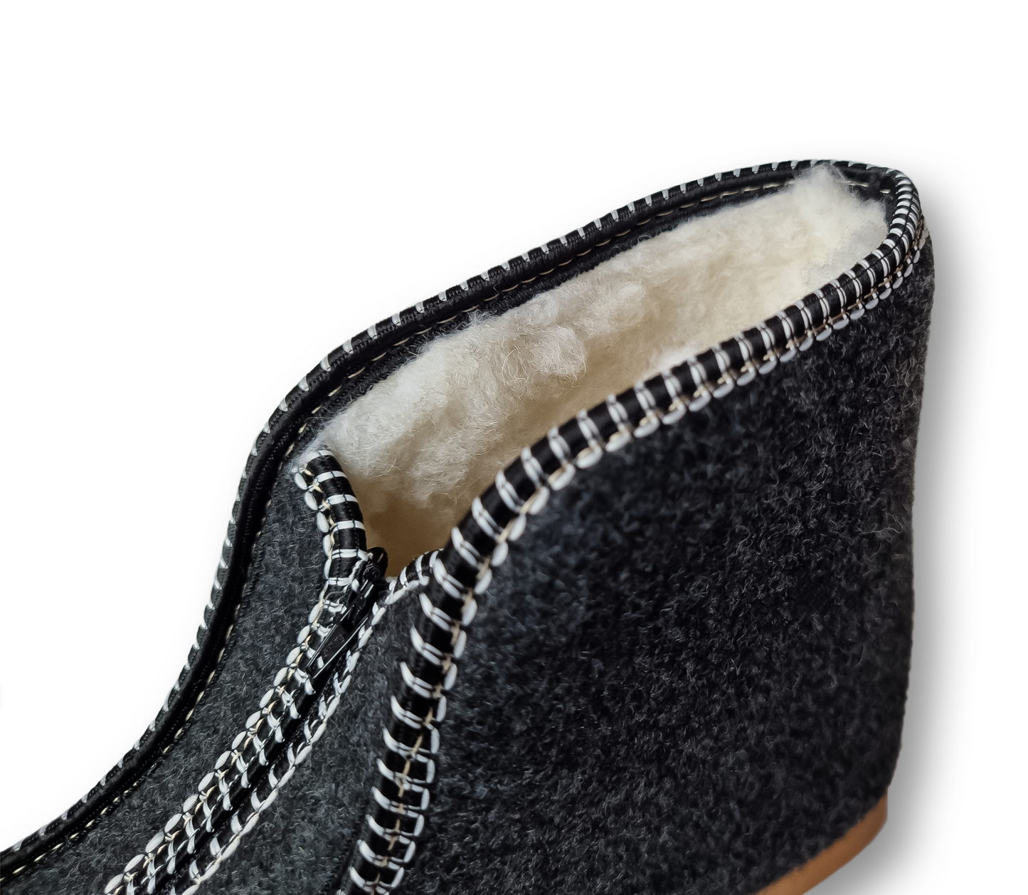 Highlander Home Slippers Warm Woolen Warm Winter Leather Slippers