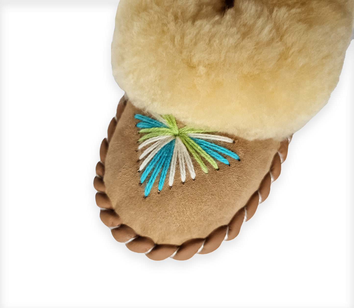 Highlander Home Slippers Warm Woolen Warm Winter Leather Slippers