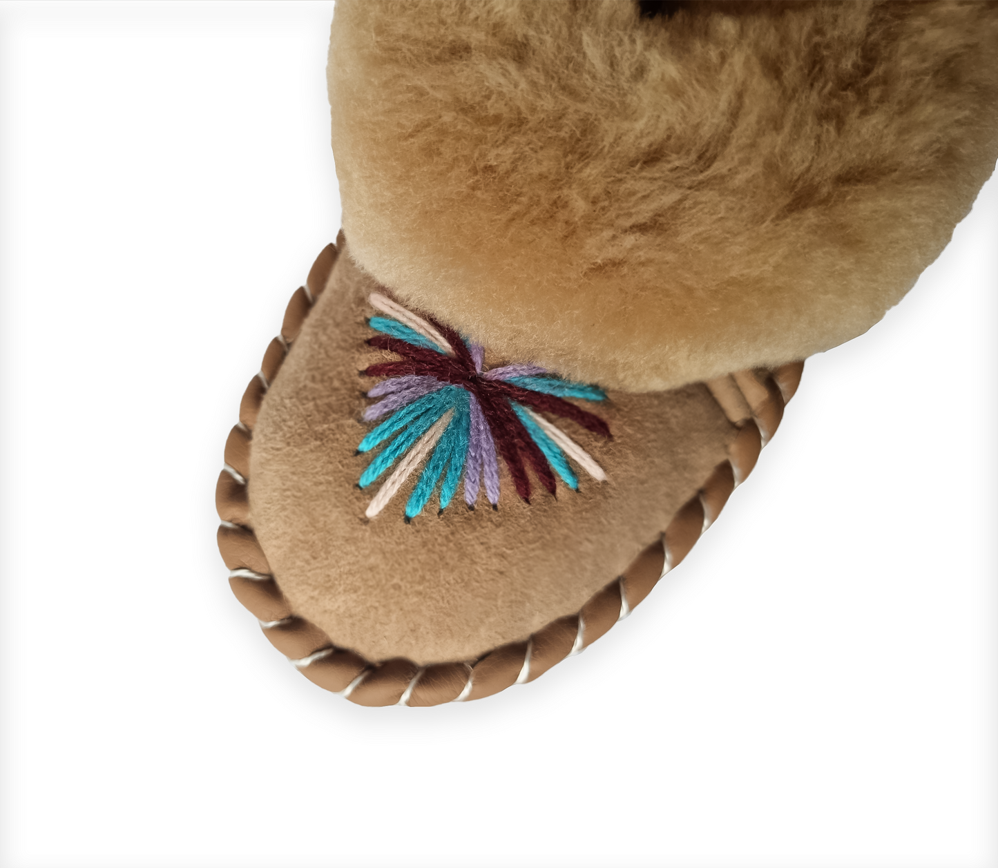 Highlander Home Slippers Warm Woolen Warm Winter Leather Slippers