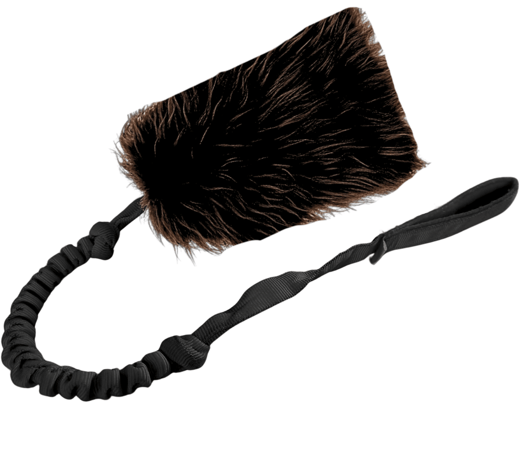 SHEEPSKIN BITE TUG WITH SHOCK ABSORBER 70CM - DOG TOY