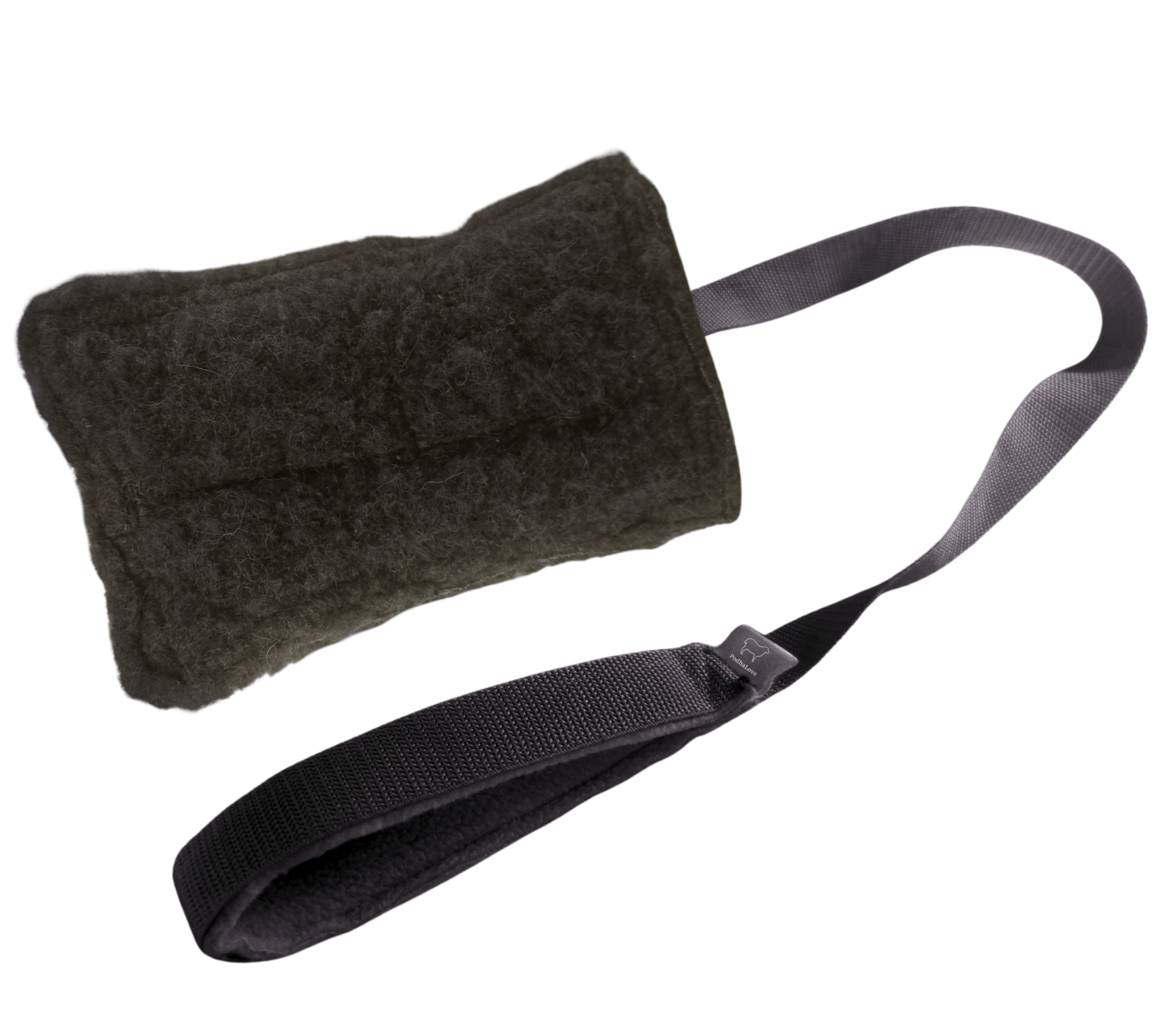 SHEEP WOOL TEASER 80CM - DOG TOY