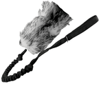 TEASER NATURAL SHEEPSKIN BITE TUG WITH SHOCK ABSORBER 70CM - DOG TOY