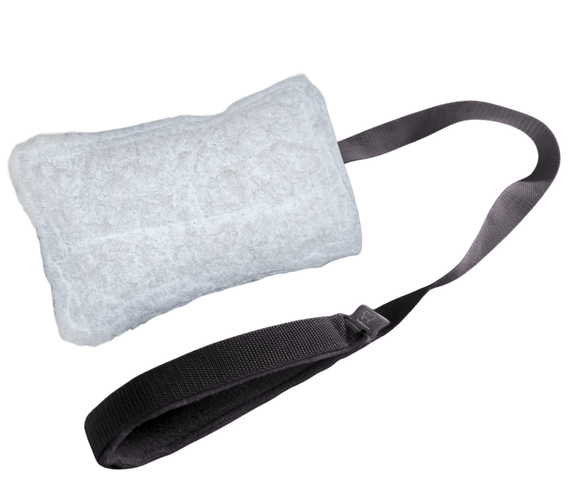 SZARPAK NATURALNE RUNO OWCZE 80CM - ZABAWKA DLA PSA