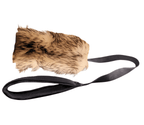 TEASER NATURAL SHEEP WOOL 80CM - DOG TOY