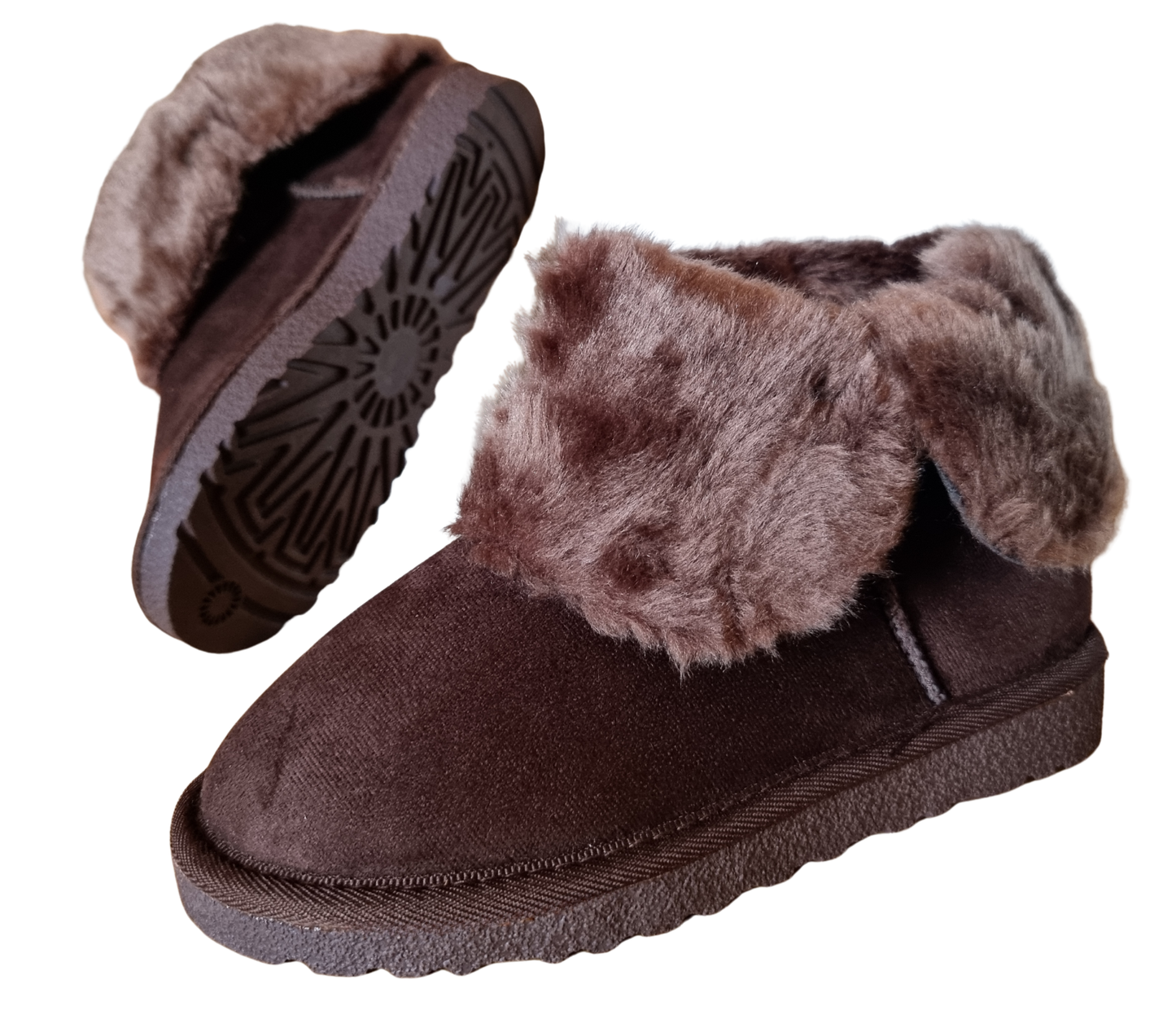 Highlander Home Slippers Warm Woolen Warm Winter Leather Slippers