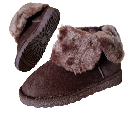 Highlander Home Slippers Warm Woolen Warm Winter Leather Slippers