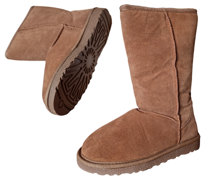 Highlander Home Slippers Warm Woolen Warm Winter Leather Slippers