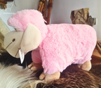 Lamb Foldable Plush Cushion - 53cm