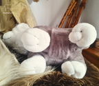 Lamb Foldable Plush Cushion - 53cm