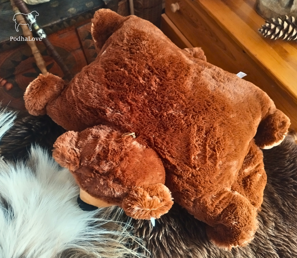 Lamb Foldable Plush Cushion - 53cm