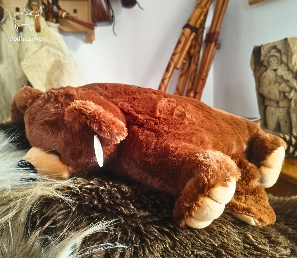Lamb Foldable Plush Cushion - 53cm
