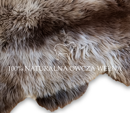 SKÓRA OWCZA PREMIUM SKÓRY OWCZE NATURALNE 120cm - 130 cm DUŻE XXL