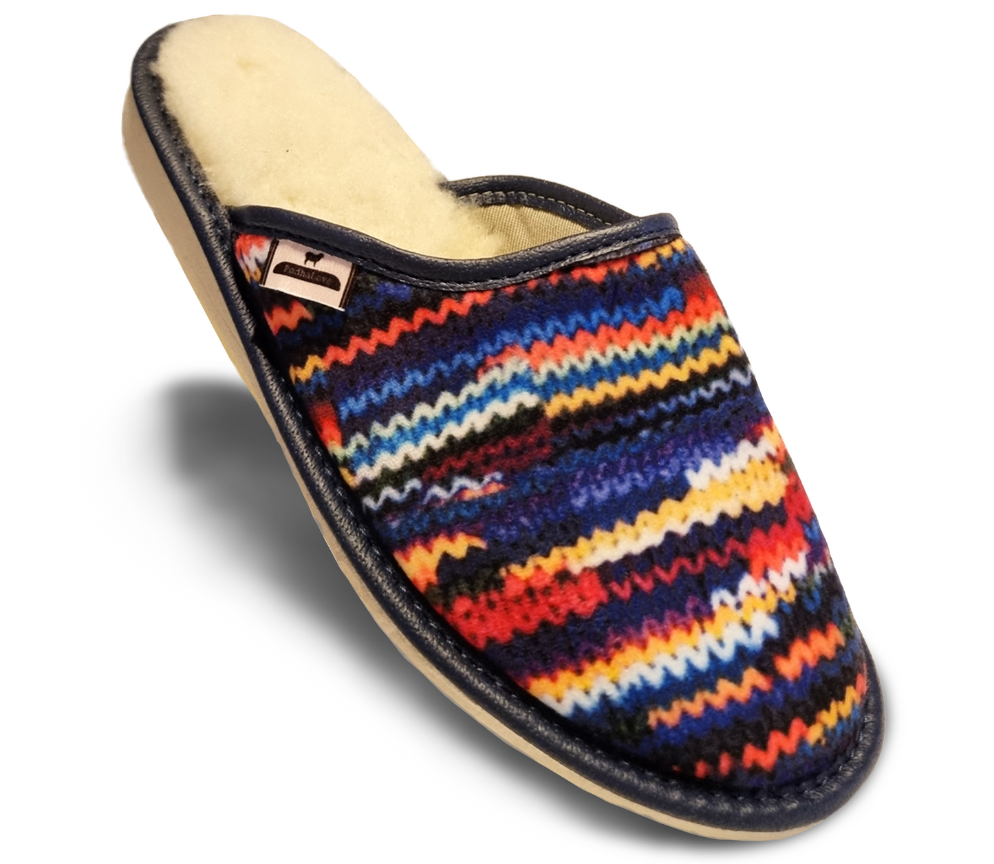 Podhalove Women's Slippers, Highlander Leather Flip-Flops, Ciapy Laczki