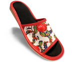 Podhalove Women's Slippers, Highlander Leather Flip-Flops, Ciapy Laczki