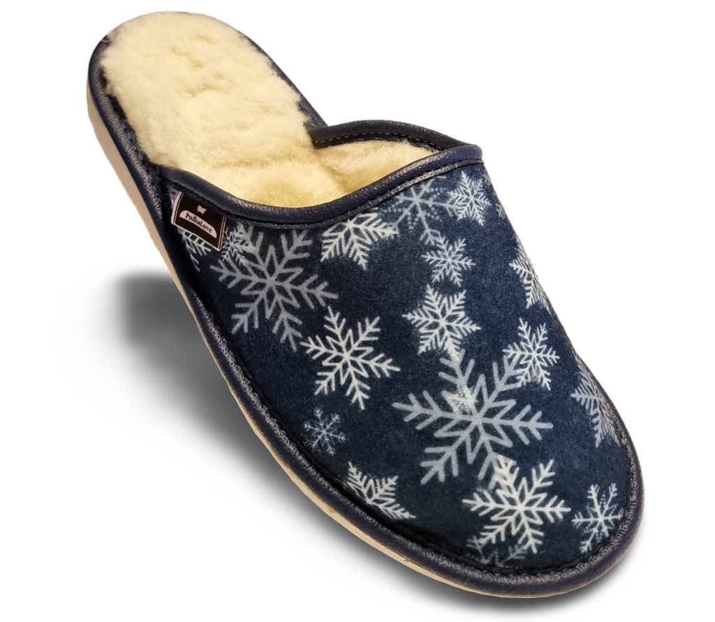 Podhalove Women's Slippers, Highlander Leather Flip-Flops, Ciapy Laczki