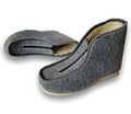 Highlander Home Slippers Warm Woolen Warm Winter Leather Slippers
