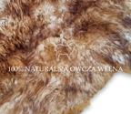 SKÓRA OWCZA SKÓRY OWCZE NATURALNE 120-130 cm DUŻE XXL
