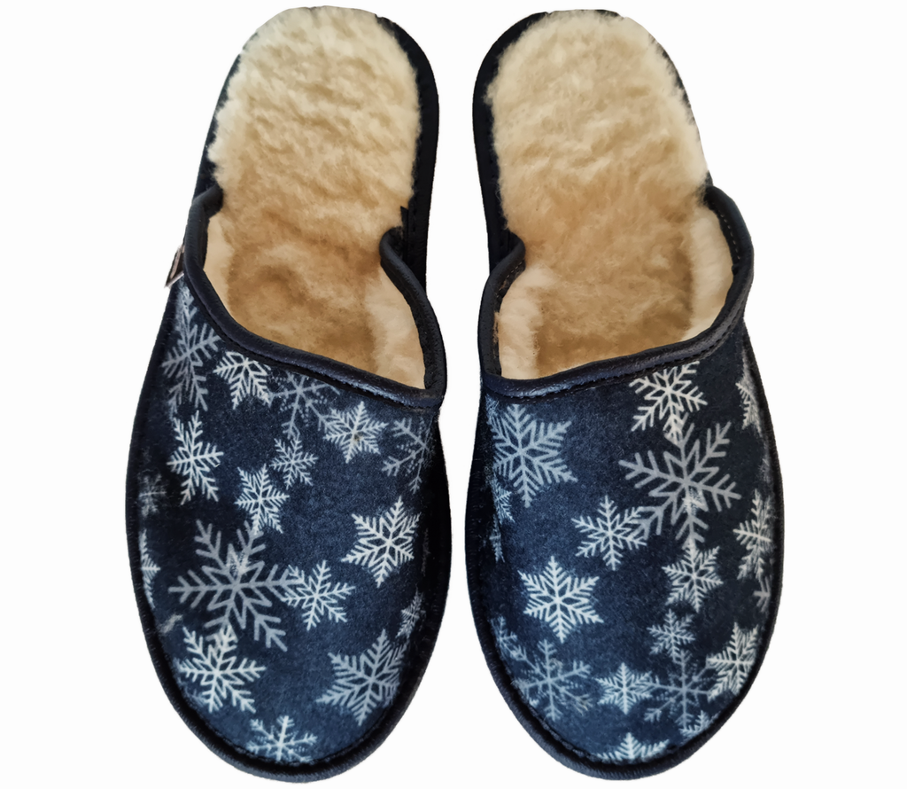 Podhalove Women's Slippers, Highlander Leather Flip-Flops, Ciapy Laczki