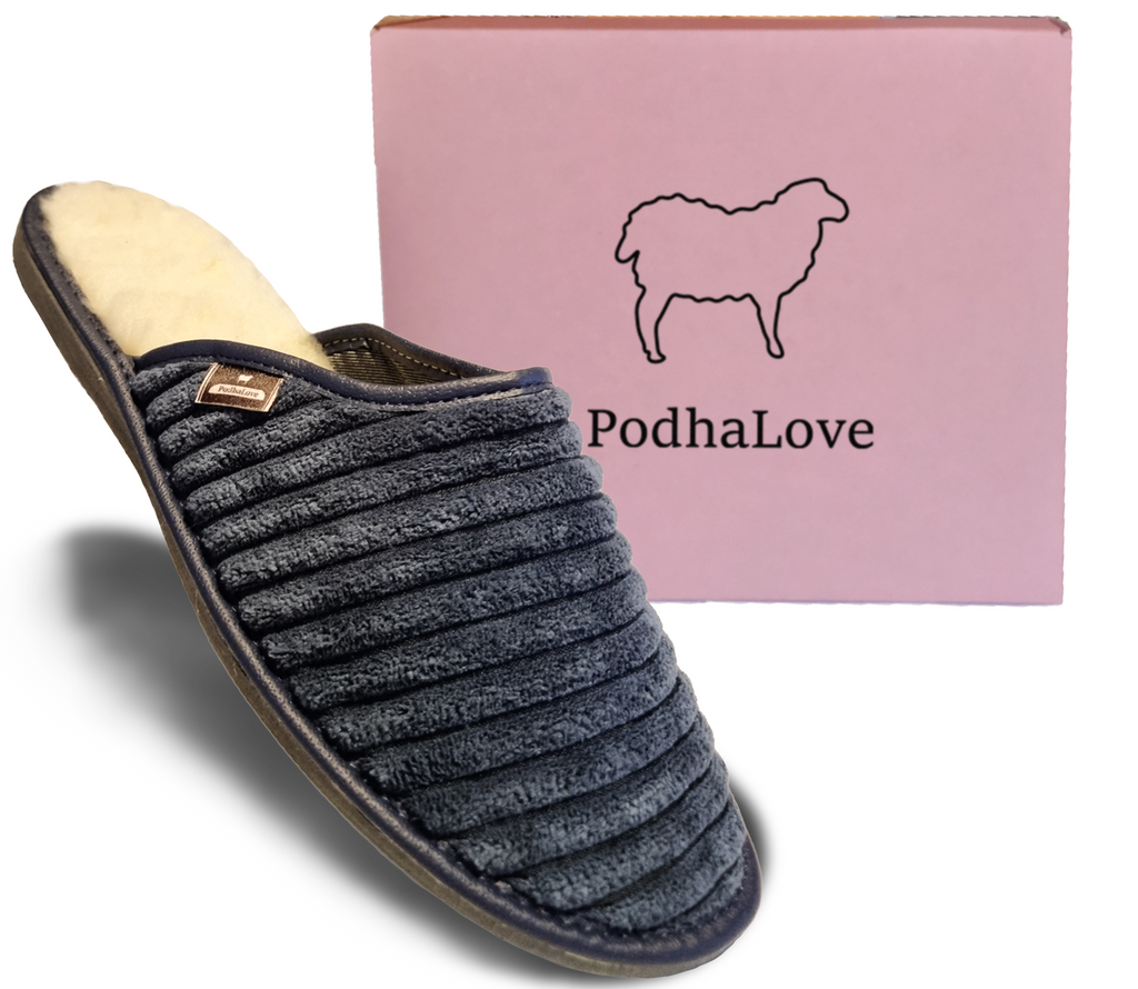 Podhalove Women's Slippers, Highlander Leather Flip-Flops, Ciapy Laczki