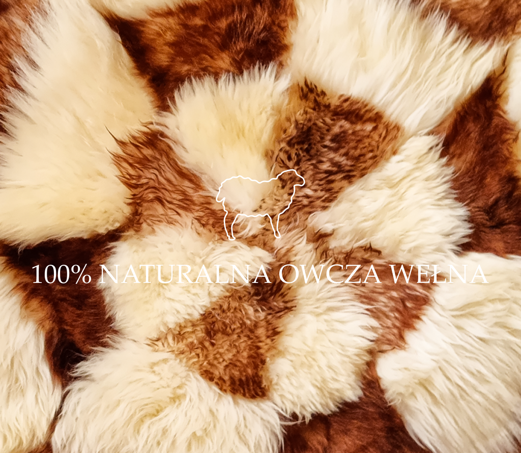 Skóra Owcza Premium Dywan Ze Skóry Owczej Naturalny Okrągły Duży XXL