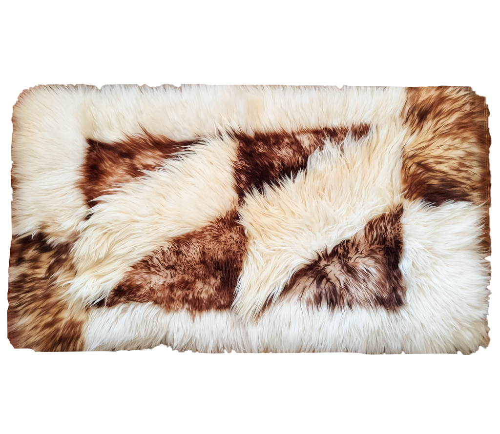 Sheepskin Premium Sheepskin Rug Natural Round Large XXL