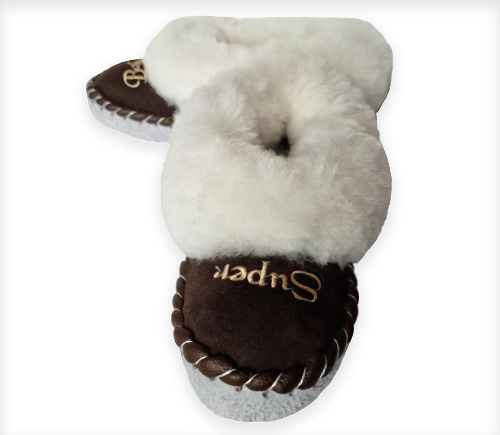 Highlander Home Slippers Warm Woolen Warm Winter Leather Slippers