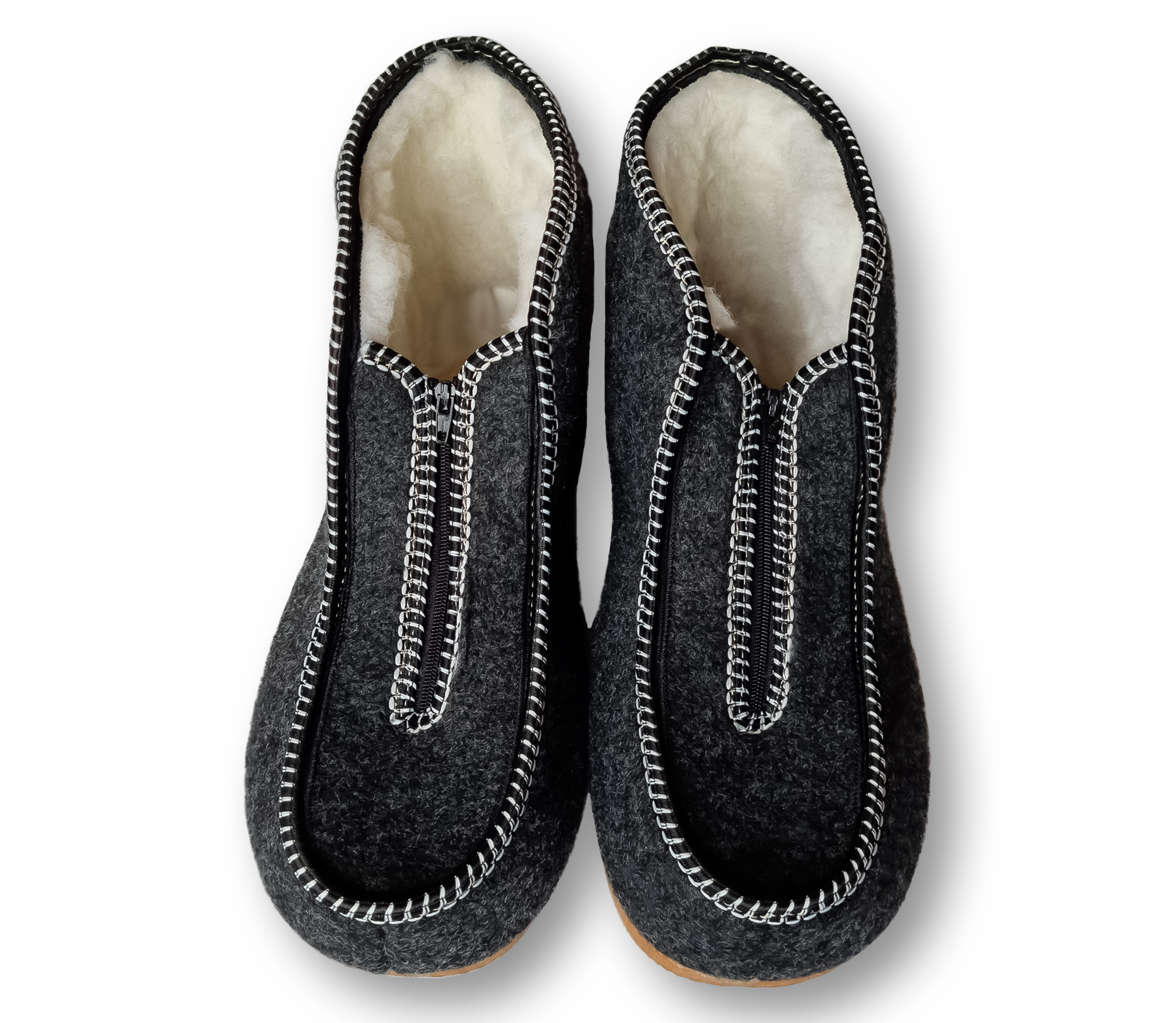 Highlander Home Slippers Warm Woolen Warm Winter Leather Slippers