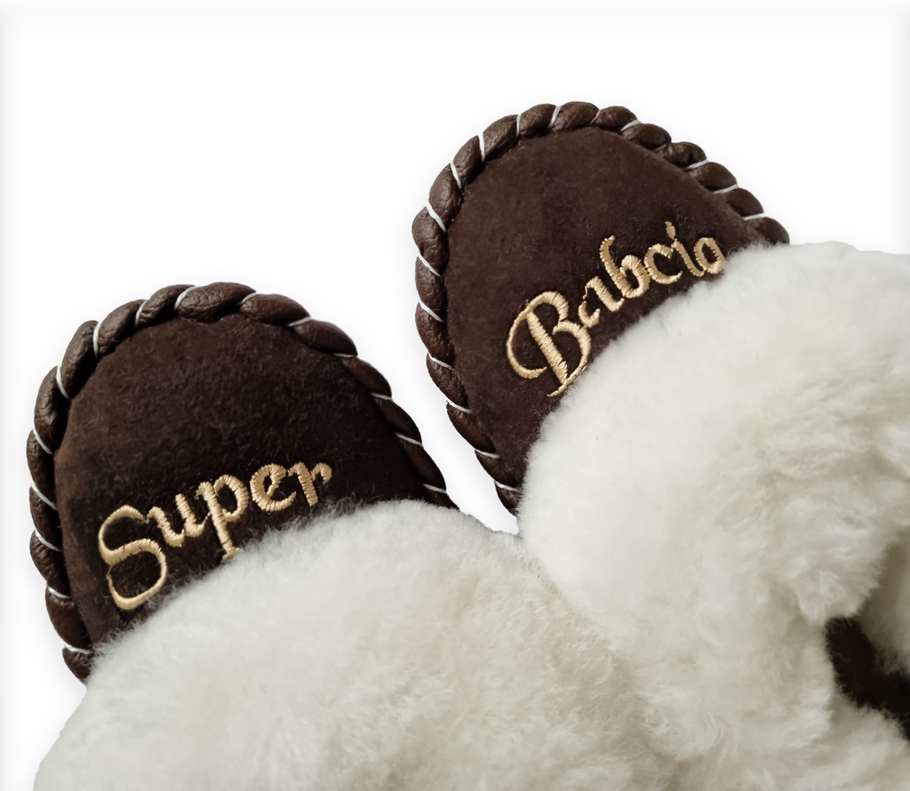 Highlander Home Slippers Warm Woolen Warm Winter Leather Slippers