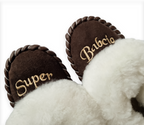 Highlander Home Slippers Warm Woolen Warm Winter Leather Slippers