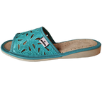 Podhalove Women's Slippers, Highlander Leather Flip-Flops, Ciapy Laczki